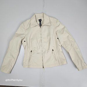 W Work to Weekend Nylon Cotton Women Blazer Jacket